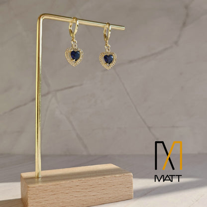 SET PREMIUM CORAZÓN DEL MAR CADENA Y ARITOS
