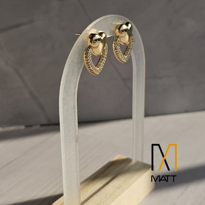 ARETES DE CORAZÓN